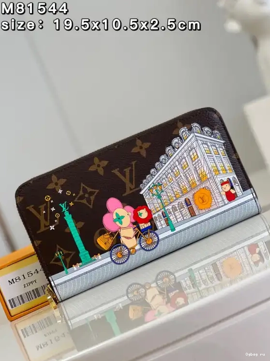 Vuitton ZIPPY Louis WALLET 0524